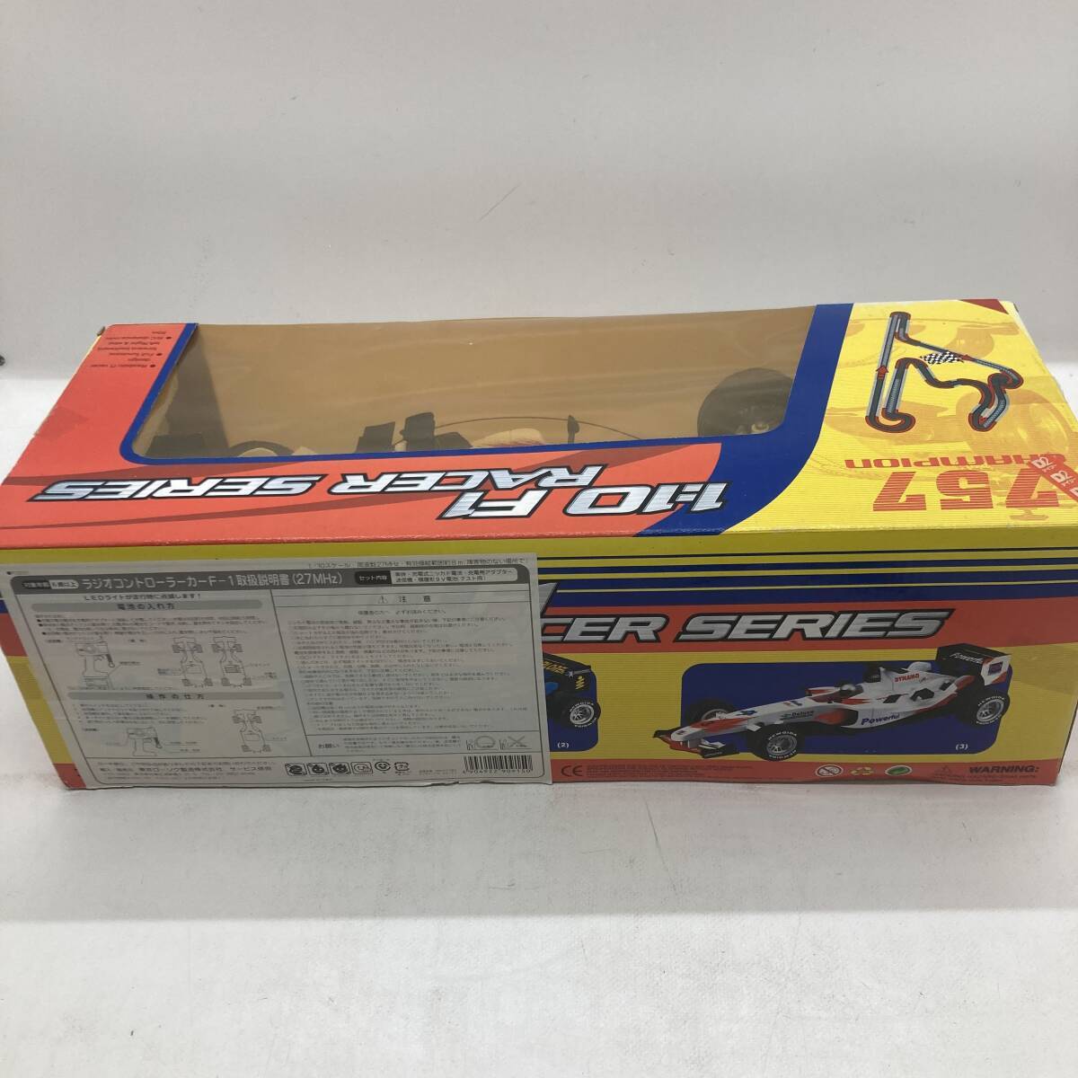 【1円～】757 F1 レーサーシリーズ ラジコンカー 車 おもちゃ NQD 27MHz レーシングカー【中古品】の画像9