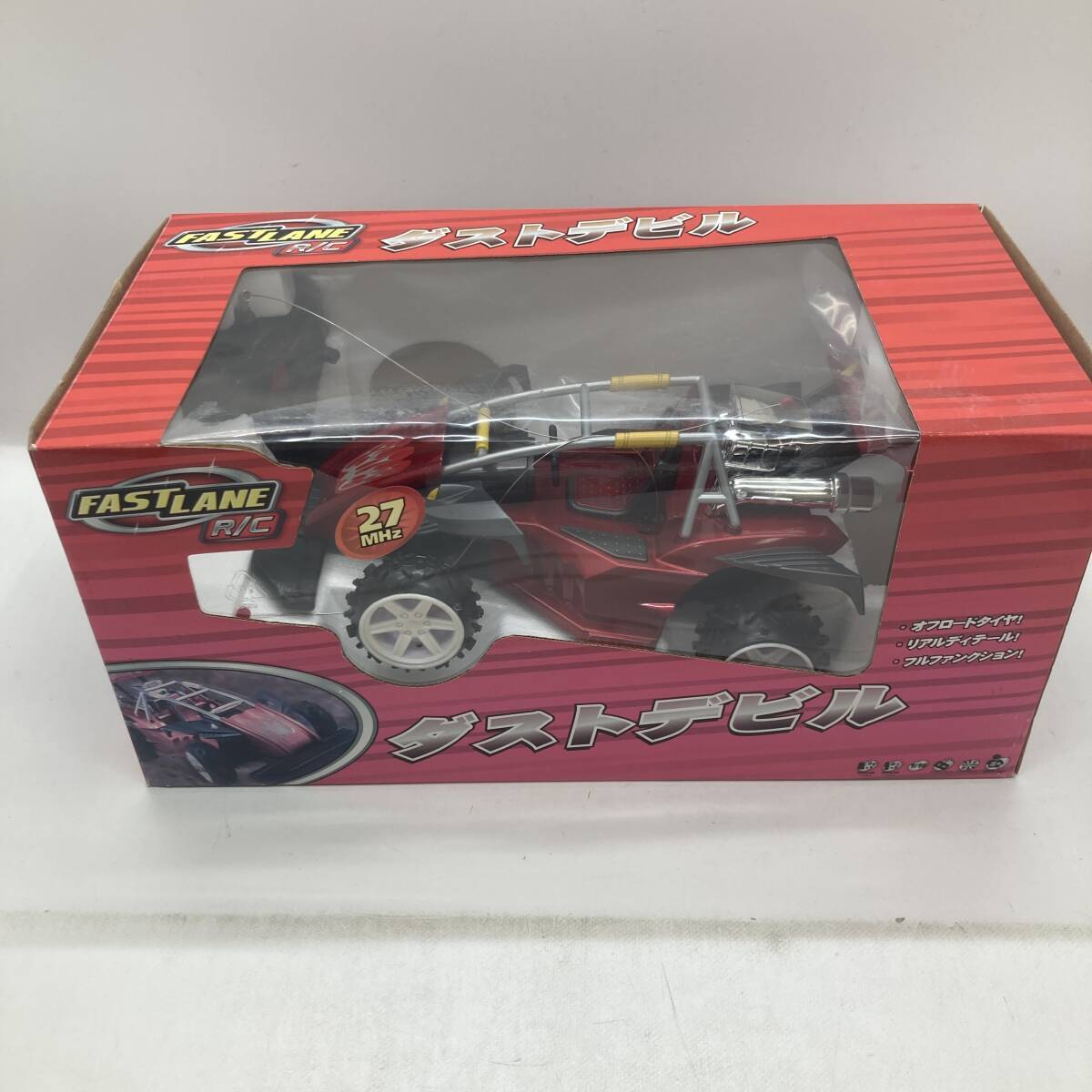 【1円～】FAST LANE R/C ダストデビル ラジコンカー 車 27MHz トイザらス おもちゃ A【中古品】