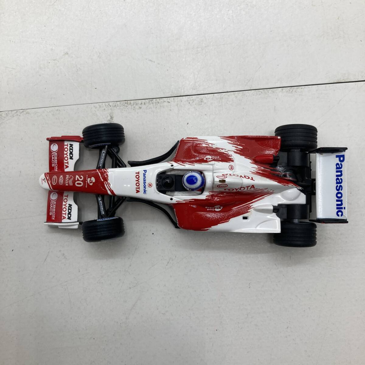 【1円～】DigiQ Formula(デジキューフォーミュラ) ラジコン Panasonic Toyota Racing TF10 3DF114S【中古品】の画像2
