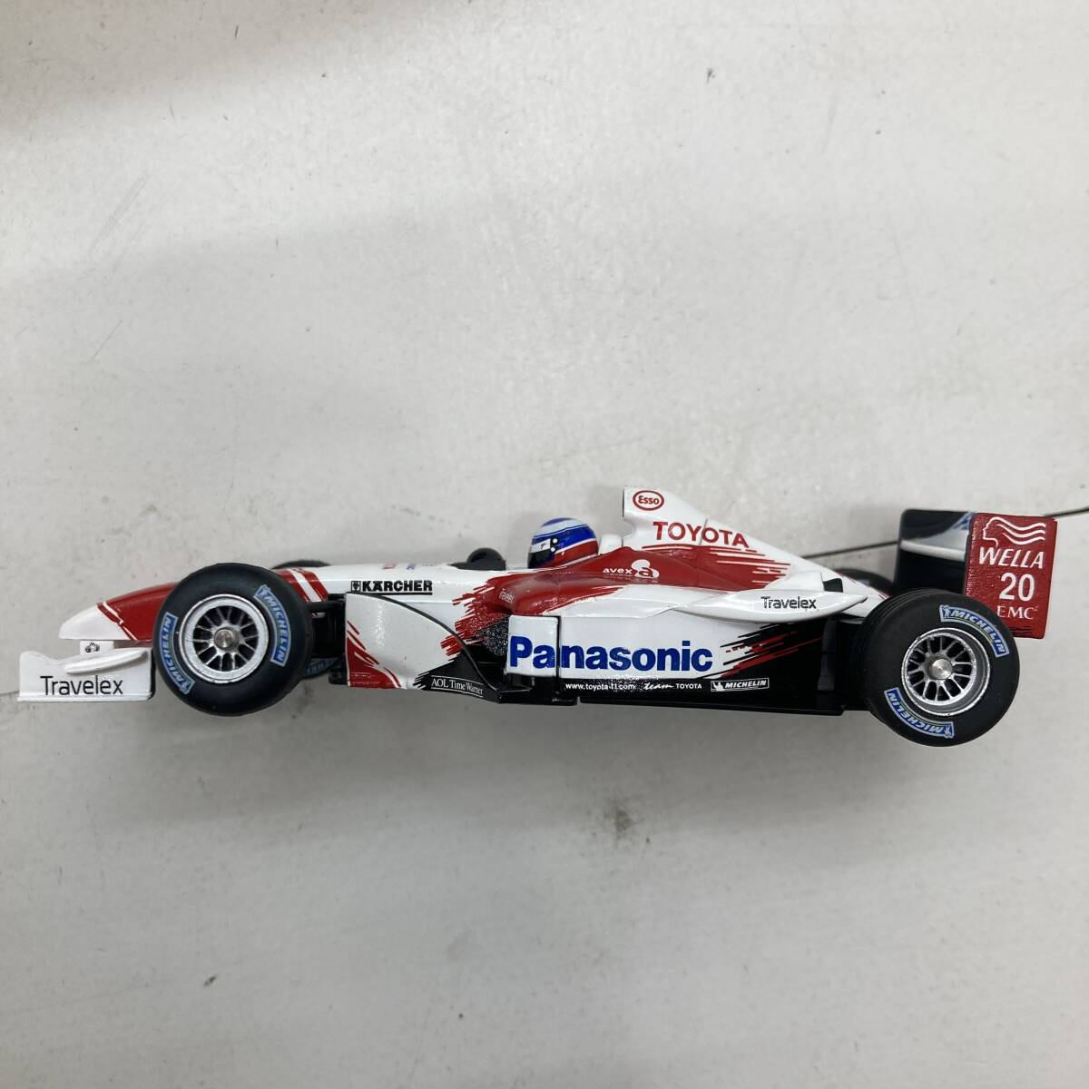 【1円～】DigiQ Formula(デジキューフォーミュラ) ラジコン Panasonic Toyota Racing TF10 3DF114S【中古品】