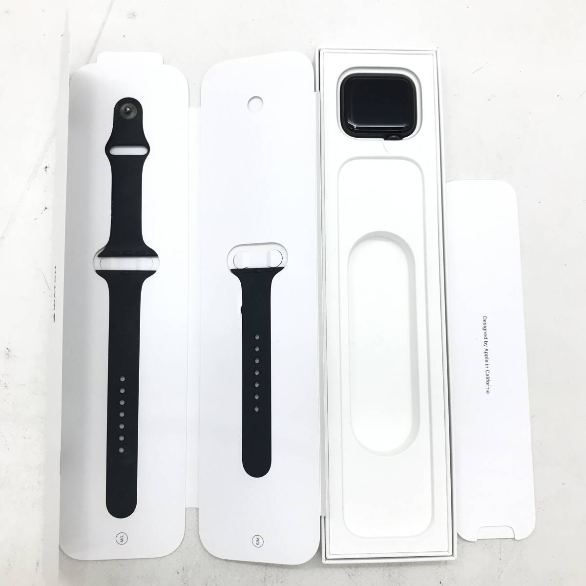 【1円～】Apple watch SE アップルウォッチ 44ｍｍ J826-09079-A USB-Cケーブル欠品 スペースグレー【中古品】の画像6