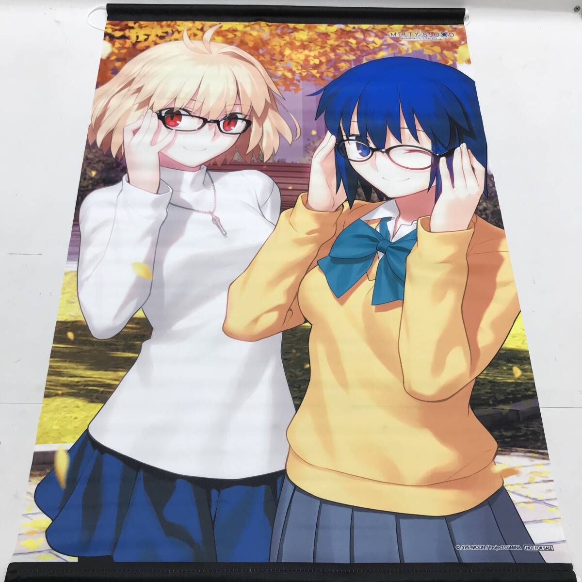 【1円～】タペストリー まとめ売り 3本セット 劇場版 Fate stay night 間桐桜 MELTY BLOOD【中古品】の画像6