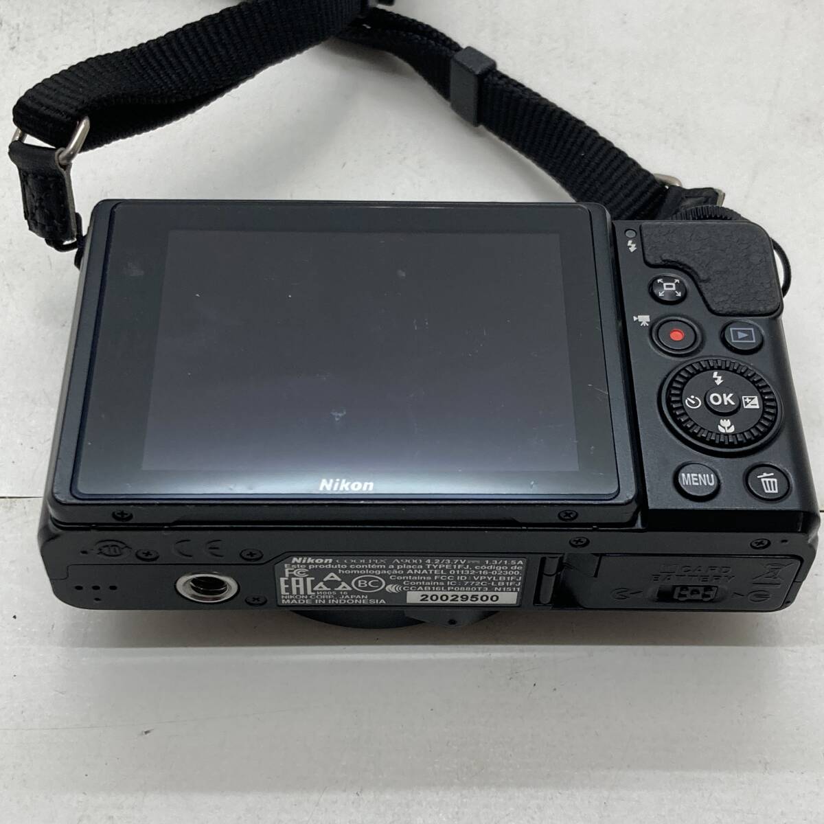 【1円～】Nikon ニコン コンパクトデジタルカメラ COOLPIX A900 ブラック デジカメ 写真【中古品】の画像2