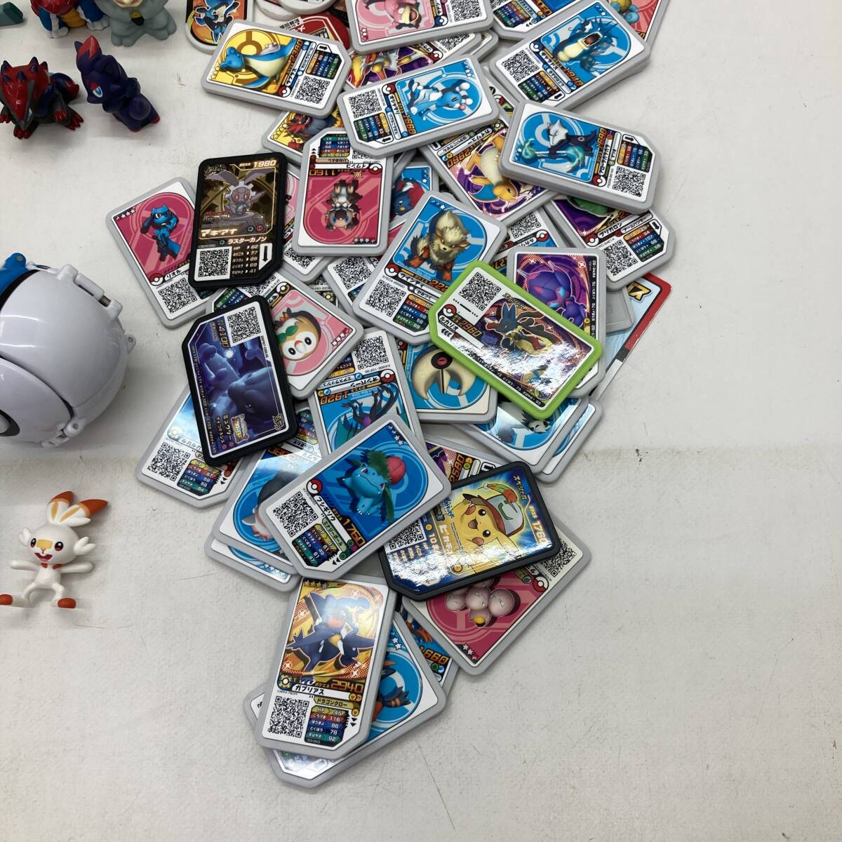 【１円～】ポケットモンスター メザスタ ガオーレ タグ モンコレ 指人形 ポケモンキッズ フィギュア まとめ売り タカラトミー【中古品】_画像9