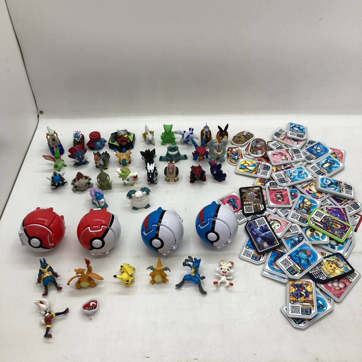 【１円～】ポケットモンスター メザスタ ガオーレ タグ モンコレ 指人形 ポケモンキッズ フィギュア まとめ売り タカラトミー【中古品】_画像1