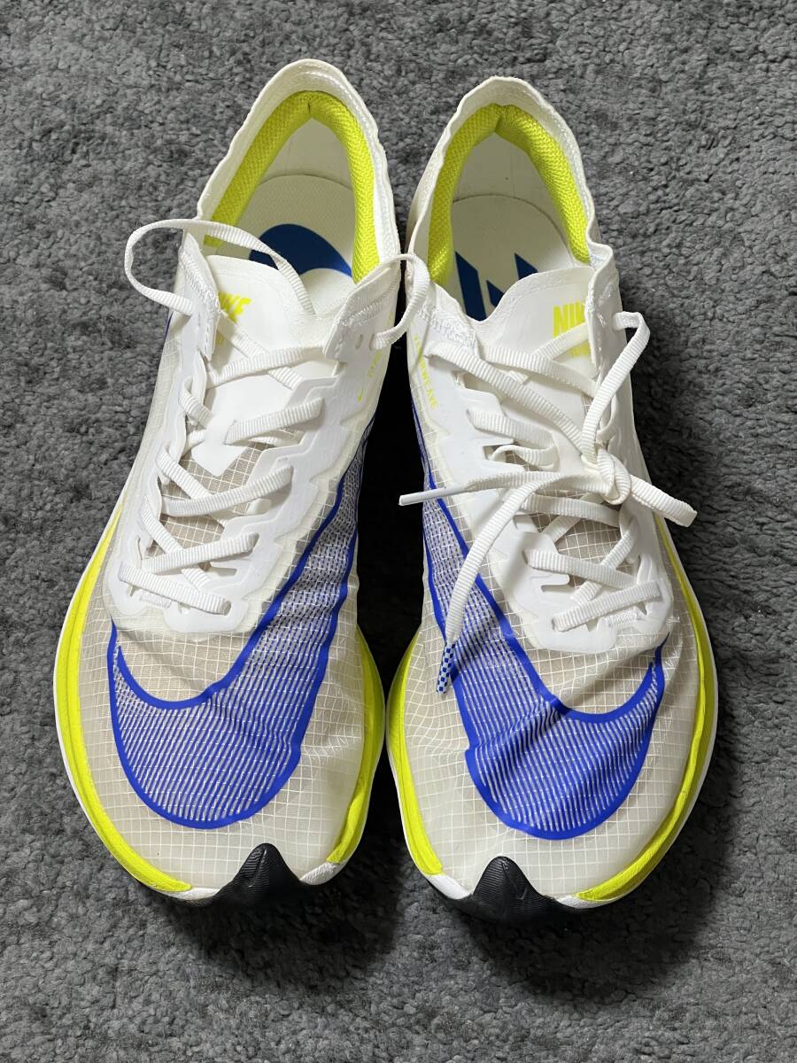 【中古478km】NIKE ZOOMX VAPORFLY NEXT% 27cm ナイキ ヴェイパーフライ ネクスト ％の画像2