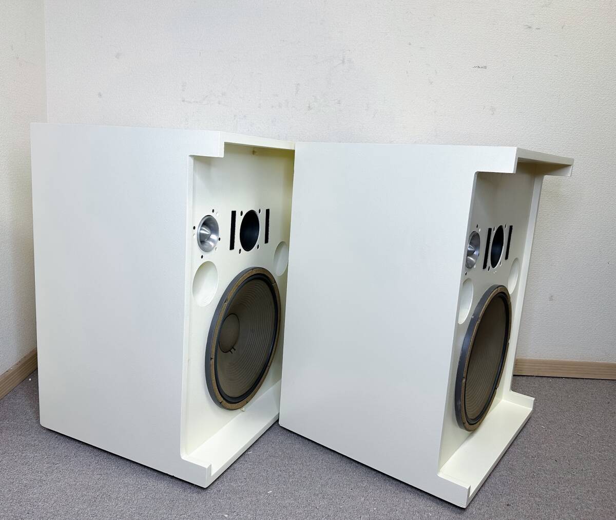 JBL 4320 スピーカー ペア, JBL 3WAY Studio Monitor 4320, JBL 2215B, JBL 2420, JBL 075, 動作良好の画像6