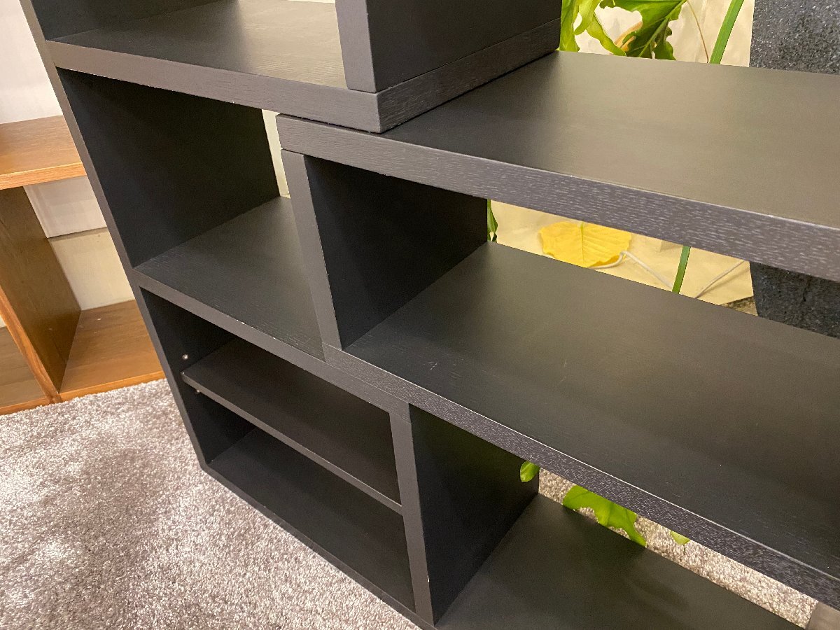  shelf . length type free rack storage shelves black bookcase display shelf secondhand goods 