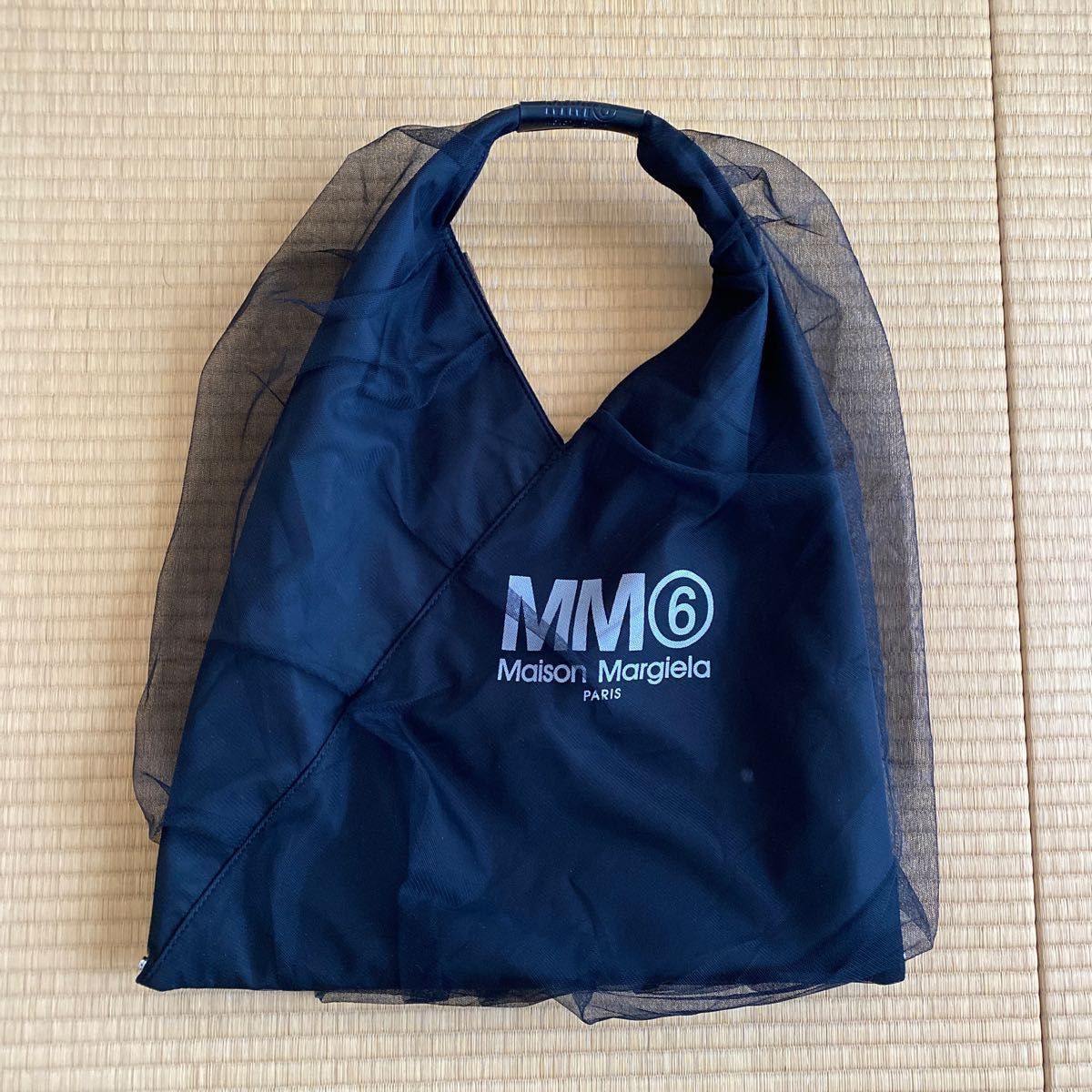 MM6マルジェラ トライアングル チュール バッグ トートバッグ MM6マルジェラ トライアングル チュール バッグ トートバッグ