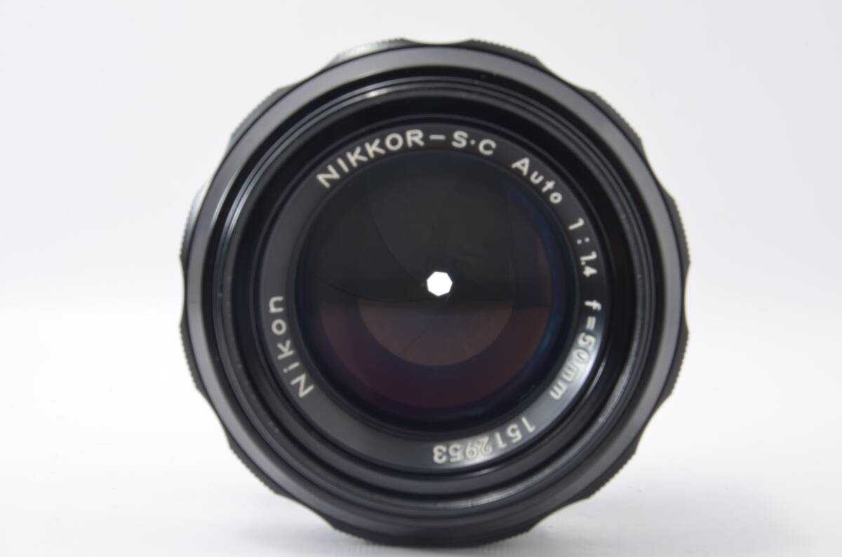 ★外観極上品★ ニコン NIKON NIKKOR-S・Ｃ Auto 50mm F1.4 L607 #480の画像2