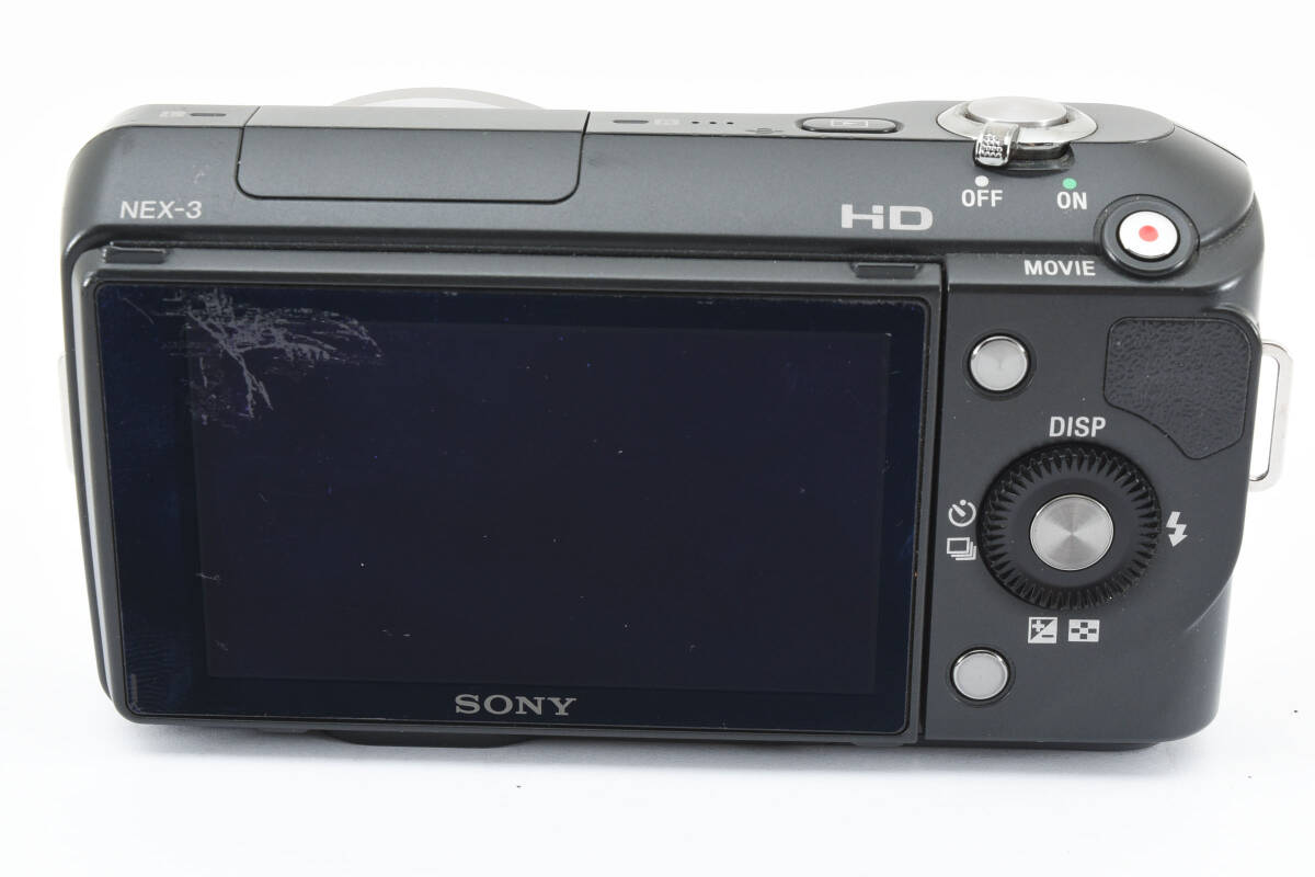 ★良品★ ソニー SONY NEX-3 ブラック ボディ ミラーレス一眼カメラ OB042 #598の画像4