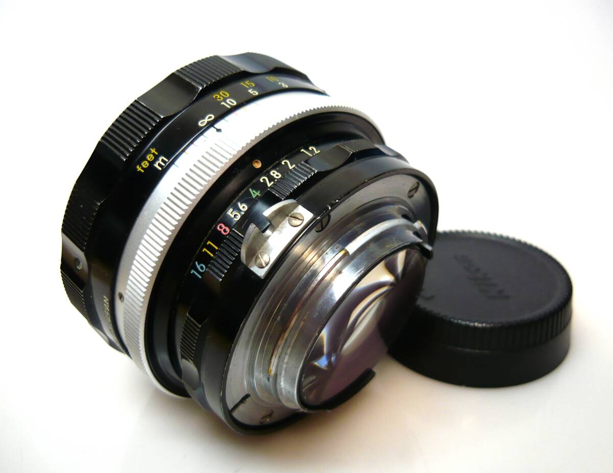 ★Nikon(ニコン)◆ NIKKOR-S・C Auto 1:1.2 f=55mm ●現状にての画像3