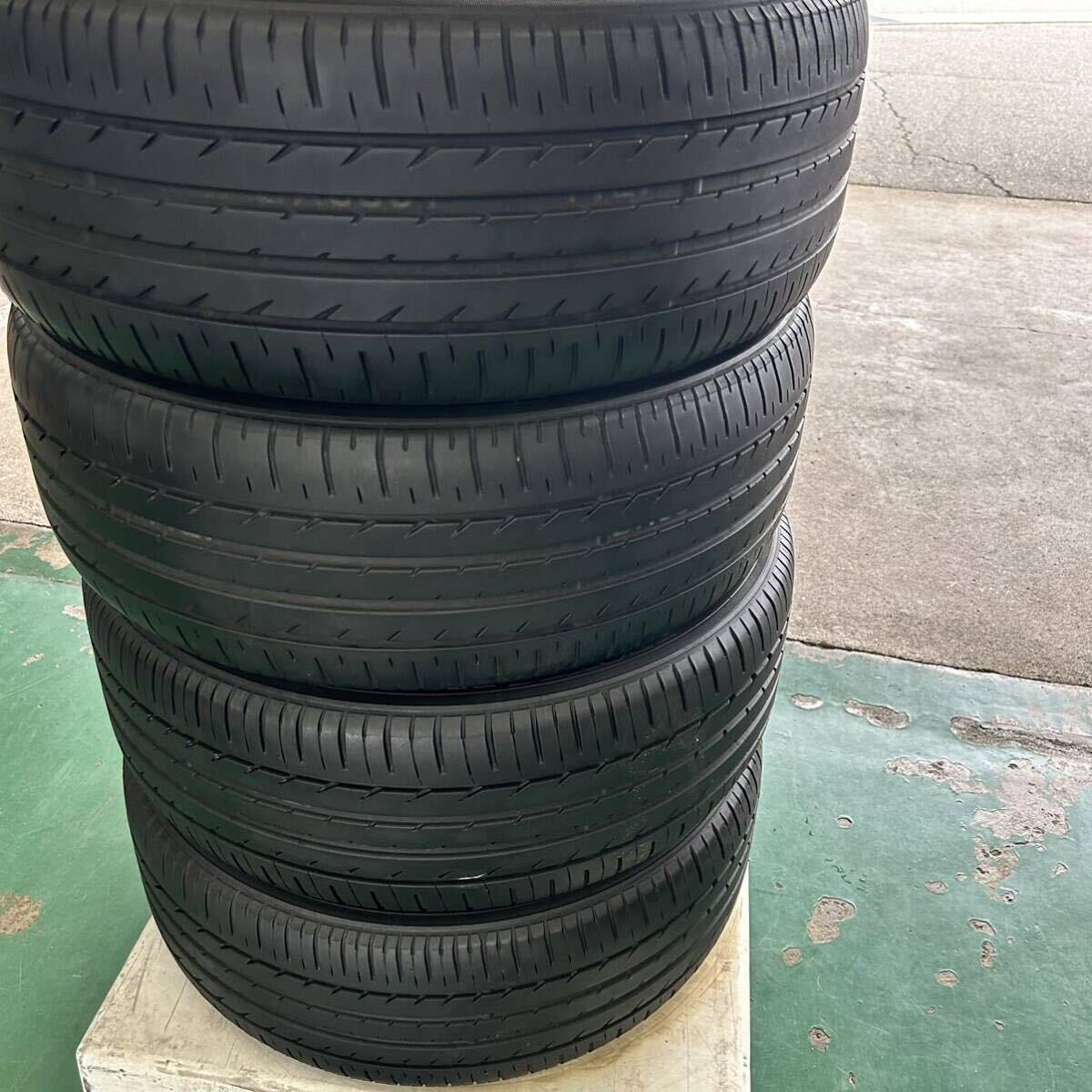 中古アルミタイヤ215/50R18マツダCX3純正　美品4本セット_画像5