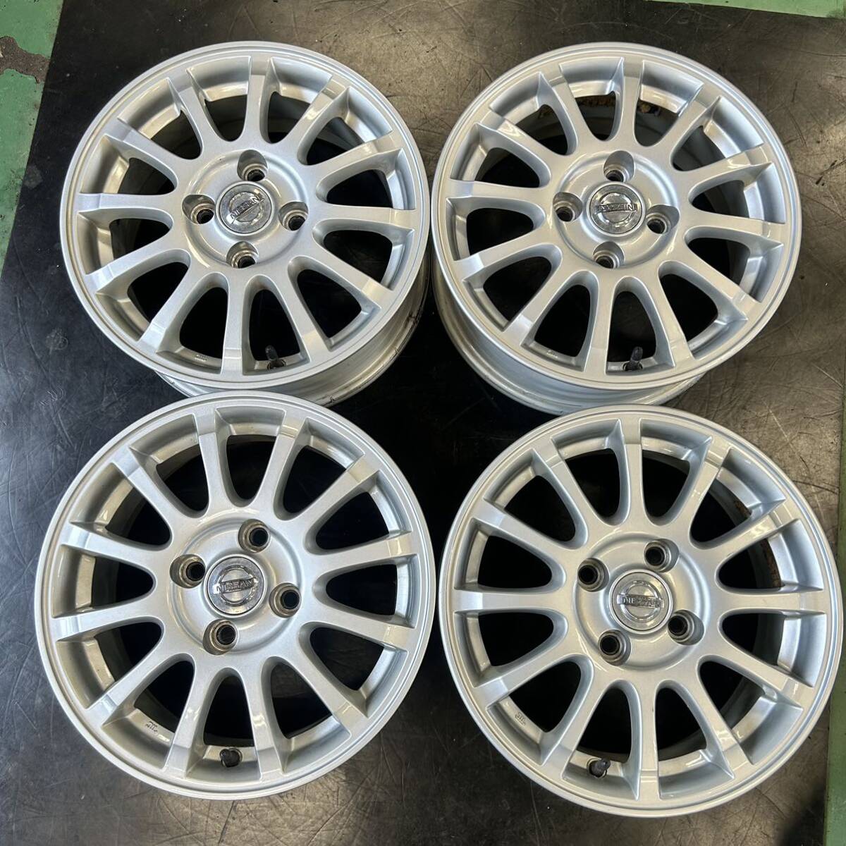 中古アルミ14x5.5 日産純正　ノート、キューブ、マーチ、ティーダなど_画像1