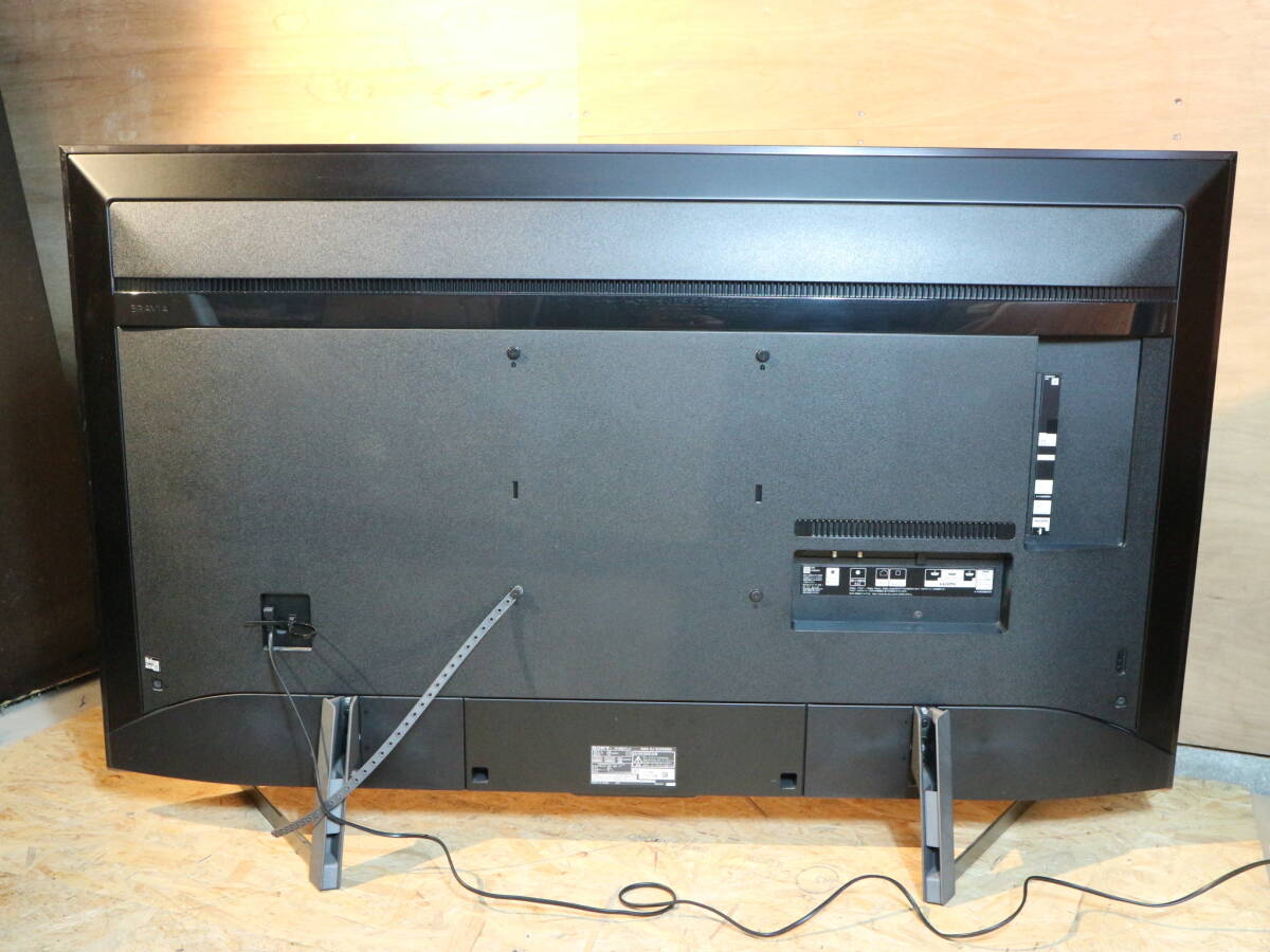 SONY/ソニー BRAVIA/ブラビア 4K液晶テレビ KJ-65X9500G 65型 2019年製 外付けHDD付 純正スタンド有り 宮城県から 引き取り可能の画像4