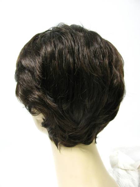  high quality new goods! unused for summer Short wig wig dark brown scorching tea medical care for also * man and woman use ... size adjustment possible heat-resisting free shipping health safety 
