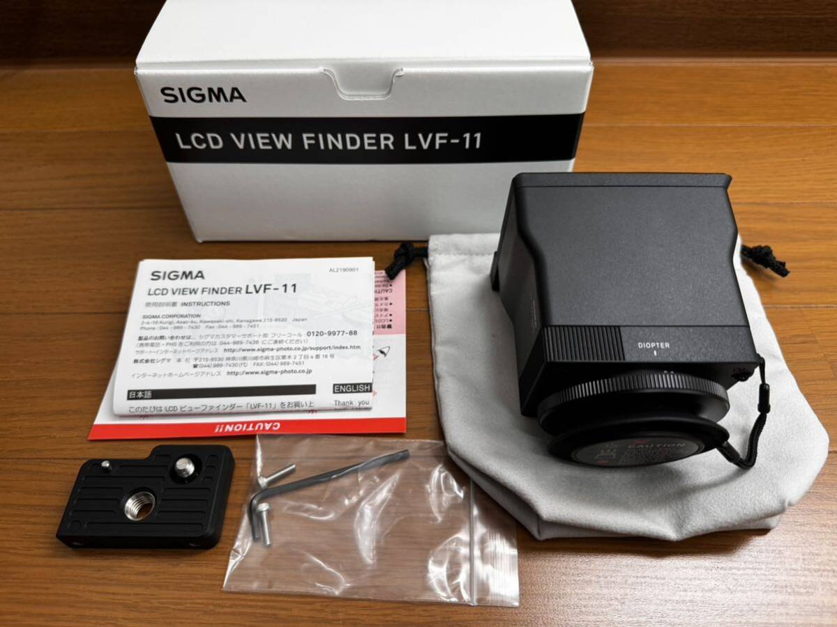 *SIGMA LCD view finder LVF-11* almost new goods *