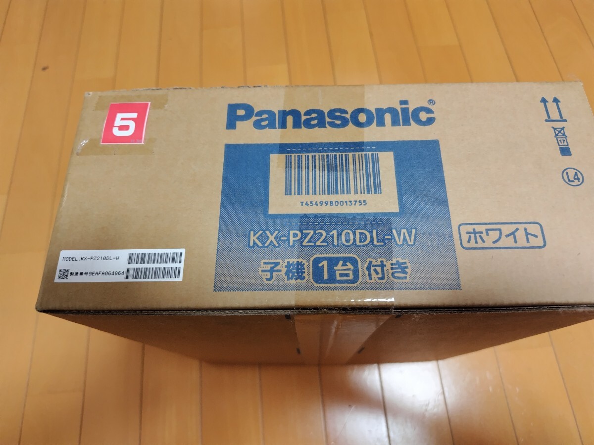 送料無料 パナソニック Panasonic パーソナルファックス ホワイト Ｊ-DECT  おたっくすナンバー・ディスプレイ対応 KX-PZ21DL -W  の画像4