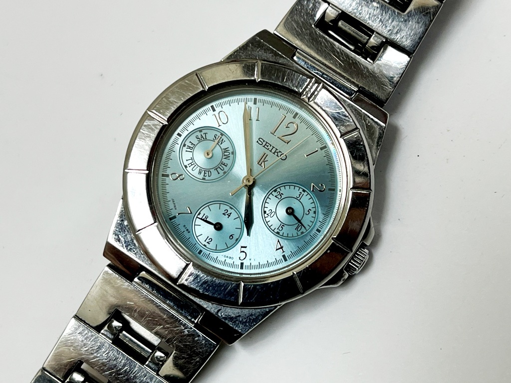 ☆SEIKO/セイコー ルキア 5Y89-0B30 メンズ腕時計《電池交換済/訳アリ/中古品》☆ _画像1