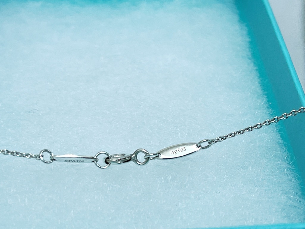 ☆TIFFANY＆Co./ティファニー オープンハート シルバー 925 ネックレス《中古品》☆ の画像5