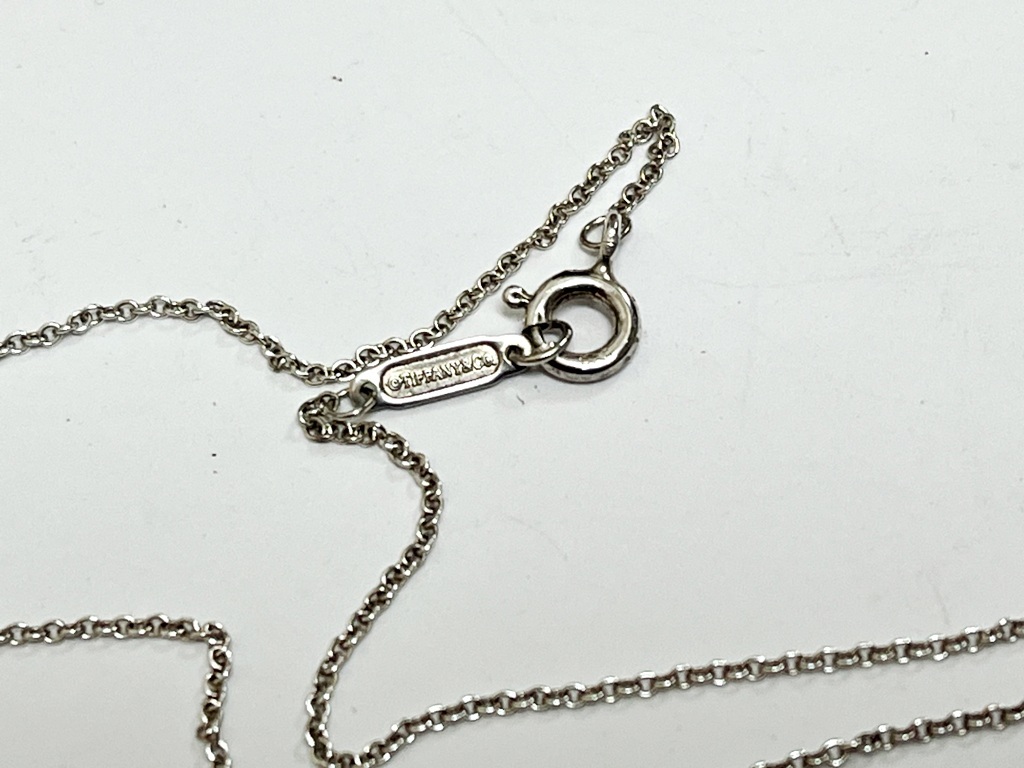 ☆TIFFANY＆Co./ティファニー ダブルハート シルバー 925 ネックレス《中古品》☆ _画像4