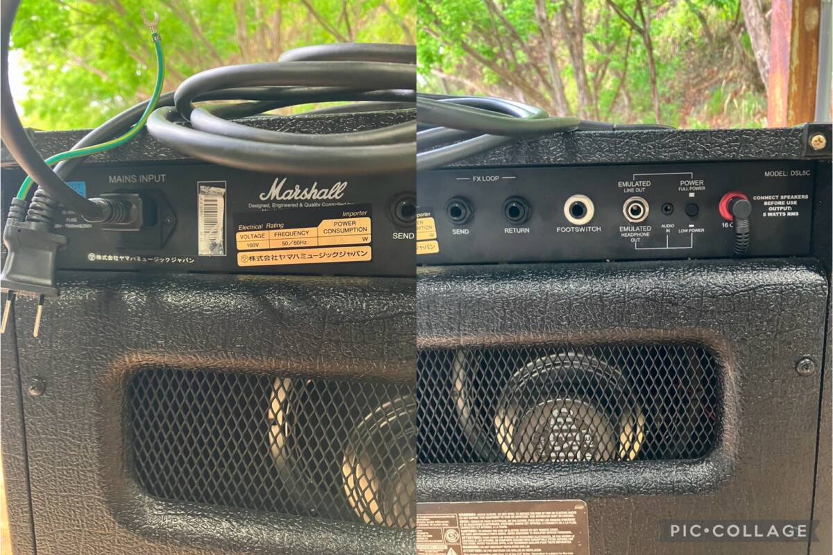 【現状品】Marshall DSL5C コンボアンプ マーシャル 真空管アンプ  Celestion Ten-30 セレッションの画像6