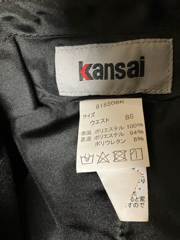 メ4209 Kansai 厚地　裏起毛　スラックス88