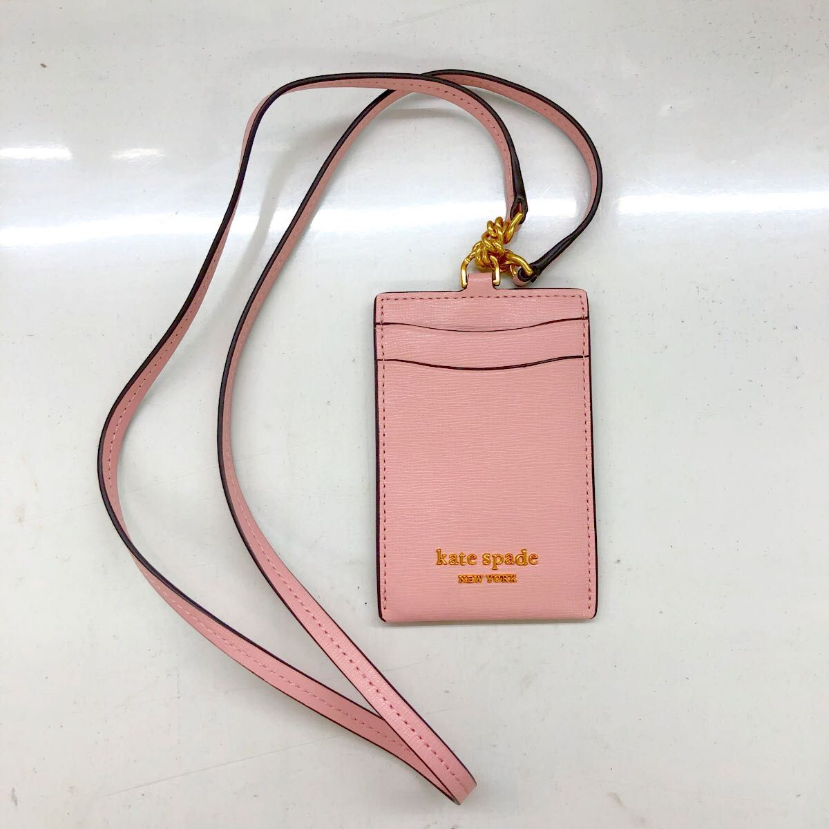 kate spade new york ケイトスペード パスケース 定期入れ IDケース ネックストラップ