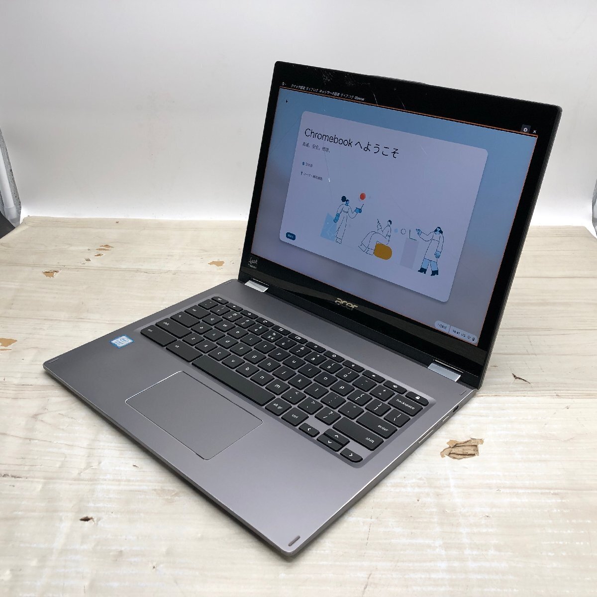 561 рабочий товар Acer N18Q2 Core i5 8350U 1.70GHz/8GB/63GB(eMMC)) ChromeOS PC laptop ноутбук 