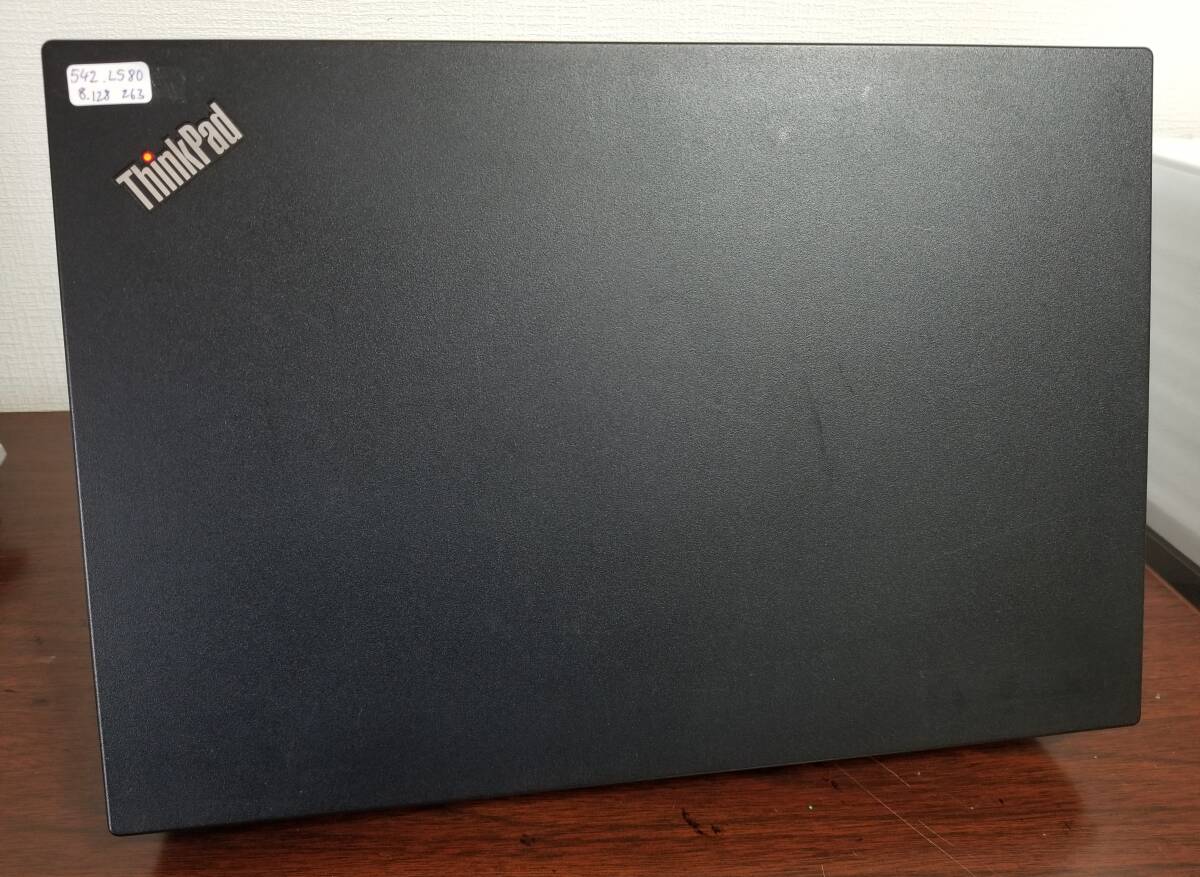 542 美品 Lenovo ThinkPad L580 Core i5 第8世代 (8250U)◆RAM8GB◆ M.2 SSD128GB◆15.6インチ HD◆Win11 PC◆Office2021 ノートパソコンの画像8