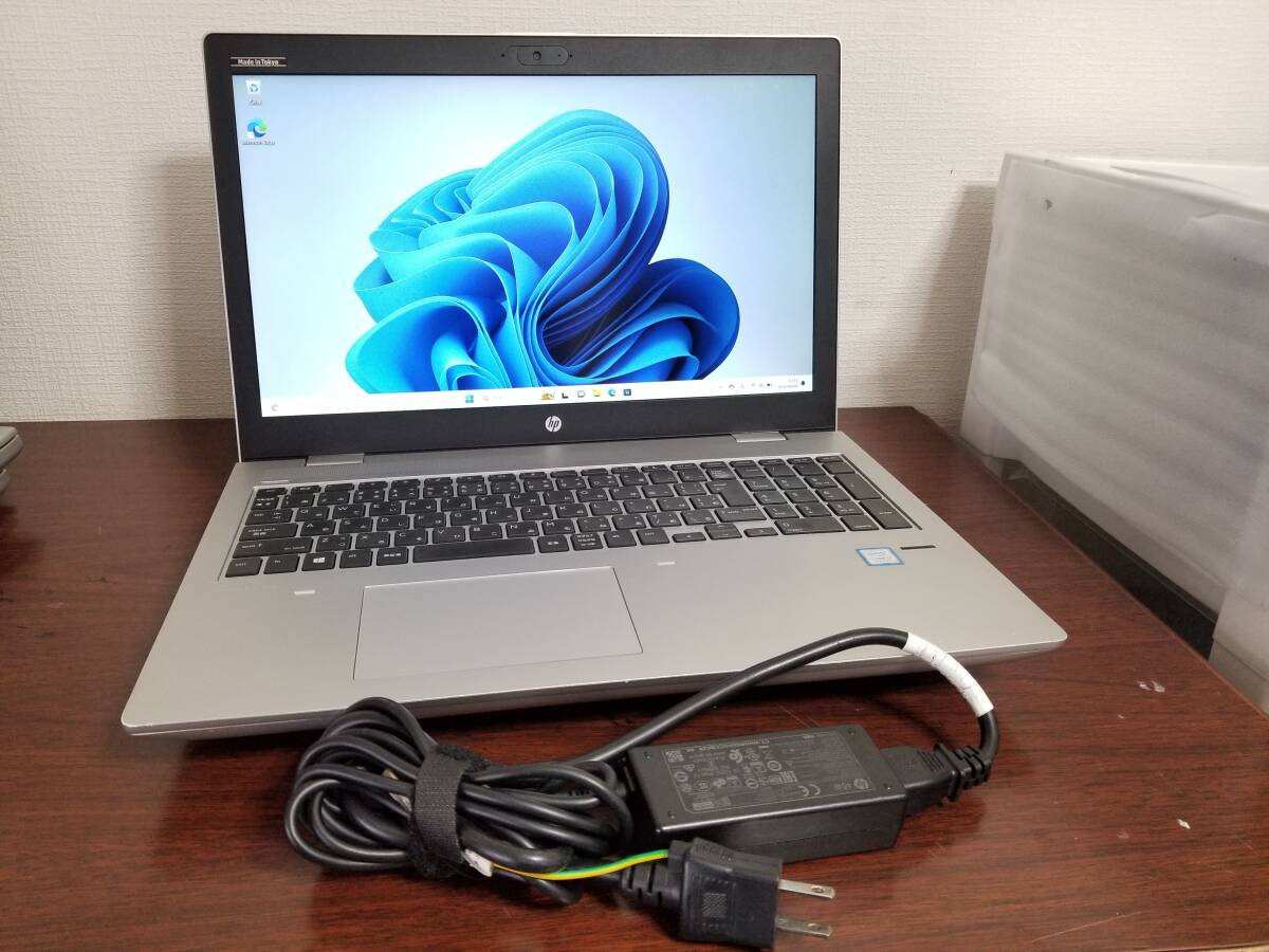 589 動作品 HP ProBook 650 G4 Core i7 第8世代 (8550U)◆16GB◆M.2 SSD756GB◆15.6インチ Full HD Win11 PC laptop Office 2021