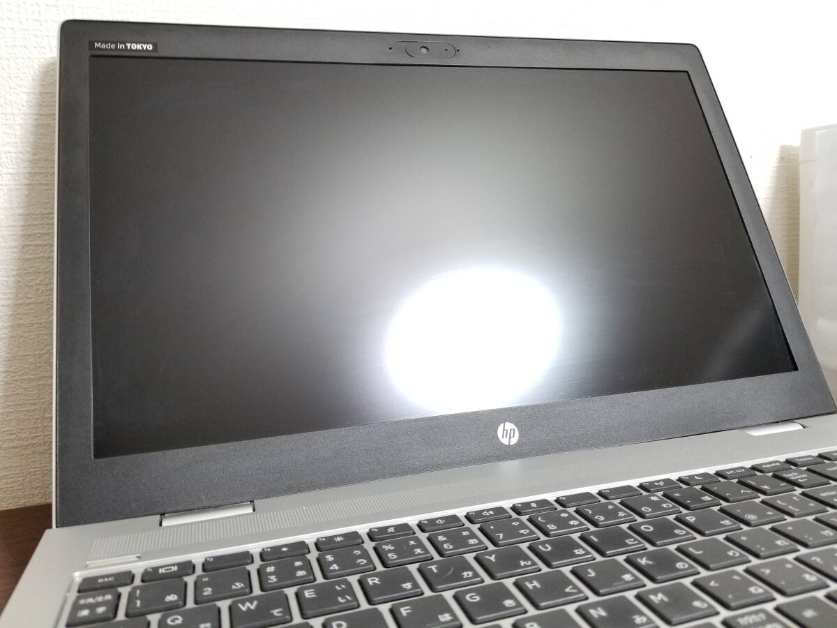 606 美品 動作品 HP ProBook 650 G5 Core i7 第8世代 (8565U)◆16GB◆M.2 SSD256GB◆15.6インチ Full HD Win11 PC laptop Office 2021の画像6