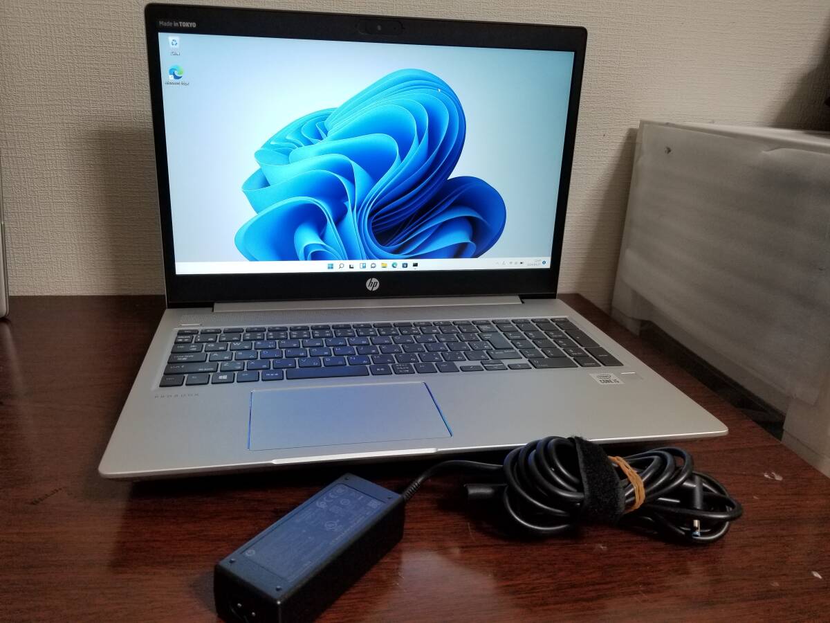 631 almost new goods beautiful goods operation goods HP ProBook 450 G7 Core i5 no. 10 generation (10210U)*16GB*SSD750GB*15.6 -inch Full HD Win11 laptop Office 2021