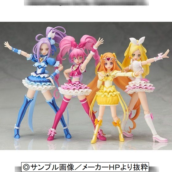 ☆送料無料☆【バンダイ】S.H.Figuarts／S.H.フィギュアーツ『スイートプリキュア♪＋映画／５種セット』[未開封品]_画像1