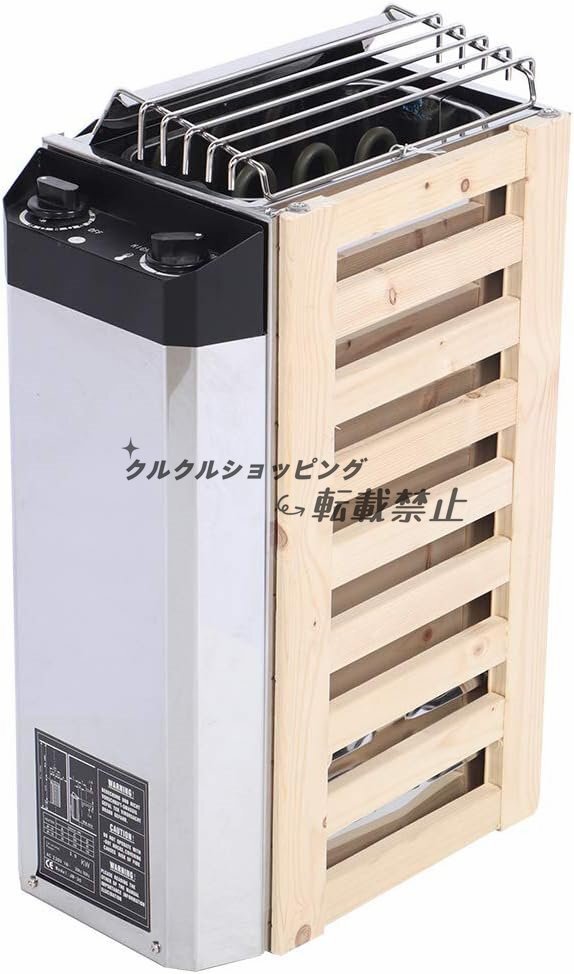 サウナヒーター3kwステンレス鋼電気サウナストーブ内部統制ありおよびニッケルクロム発熱体高い暖房効率ドライスチームバス スパ用ホテル家
