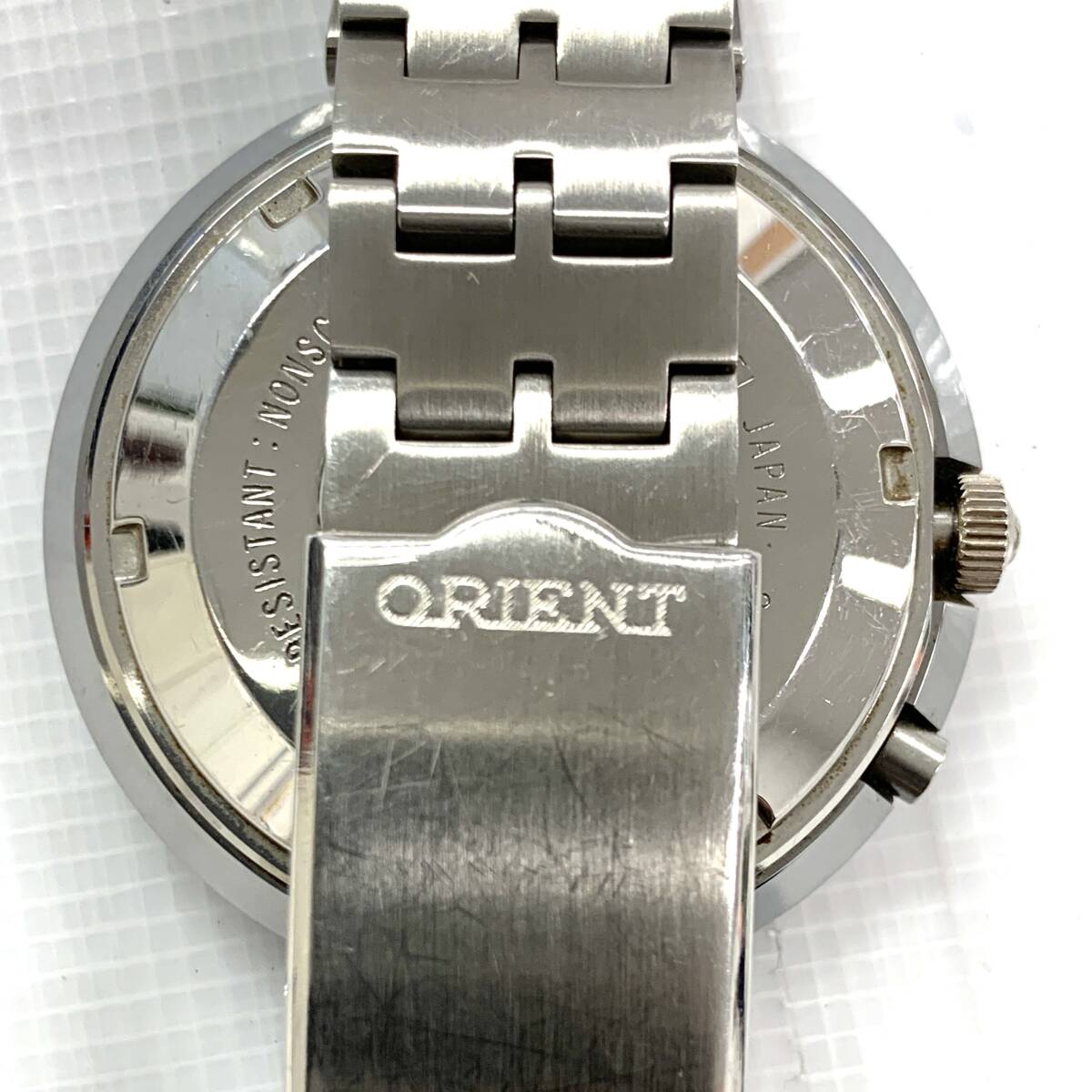 T04/168 ORIENT CHRONOACE Orient Chrono Ace non scratch 21 stone clock analogue wristwatch day date EM2W-C0 original breath 