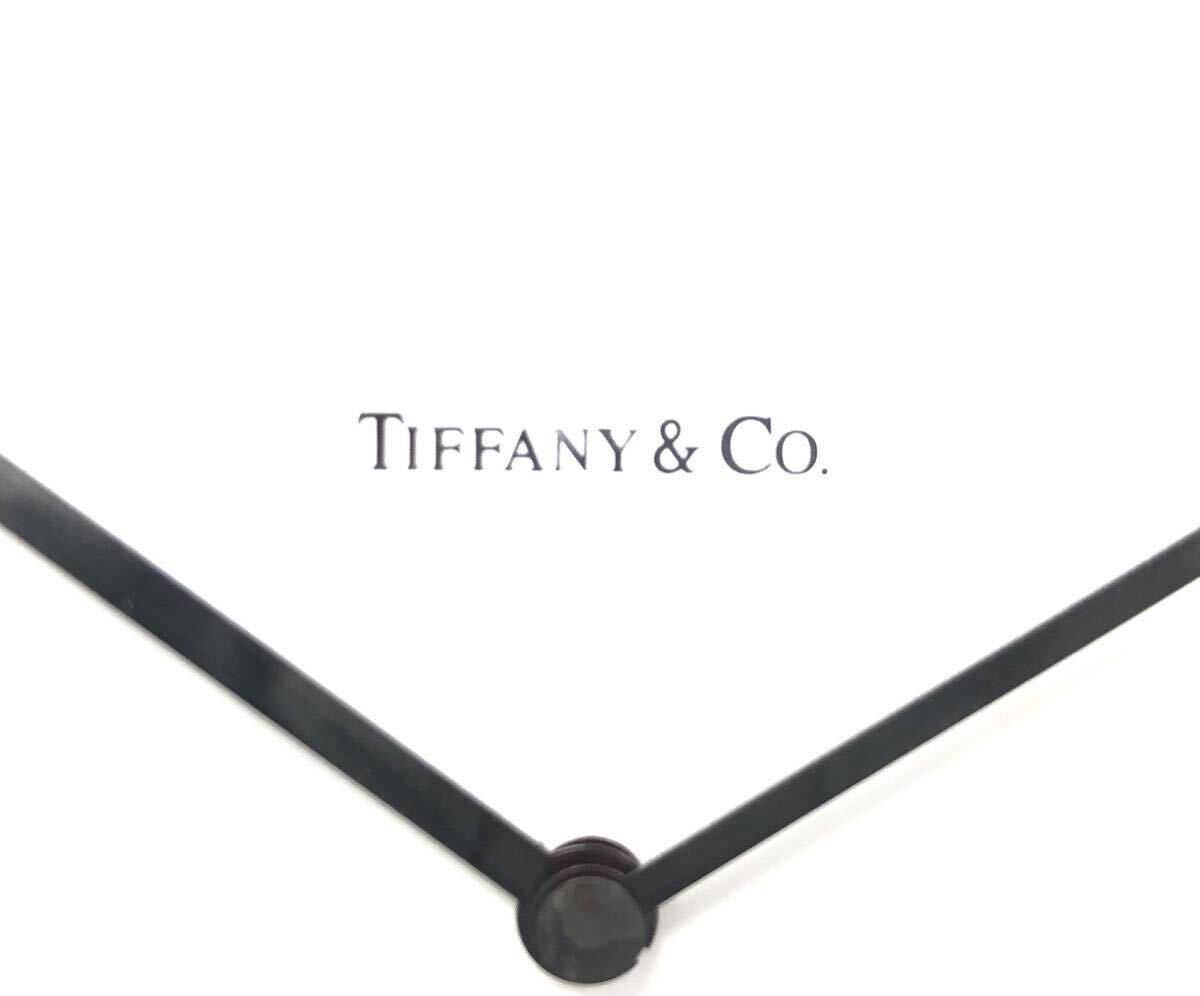 115 TIFFANY&CO ティファニー ビンテージ 置時計 テーブルクロック クオーツ 215742 GPの画像9