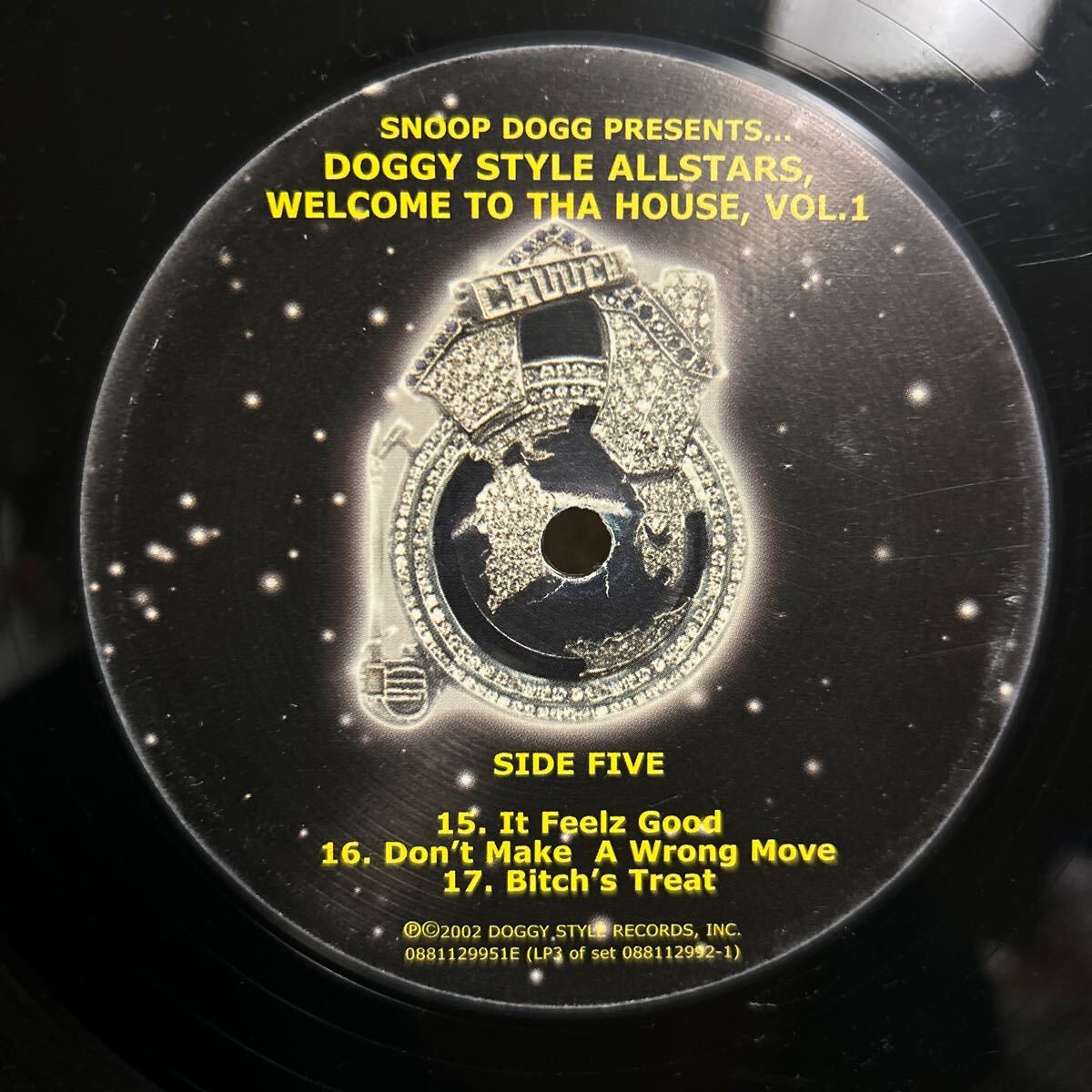 SNOOP DOGG PRESENTS / doggy style allstars / welcome to the house vol.1 / 3LP レコード_画像8