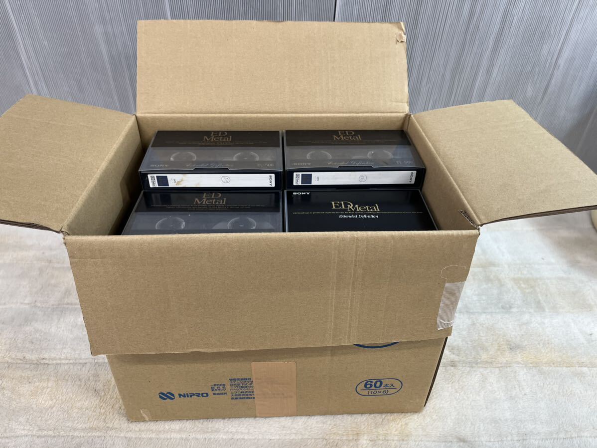 【送料込】SONY ソニー ベータ ビデオカセットテープ ED-Metal EL-500 メタル 約30本 昭和レトロ (検索 ベータマックスの画像2