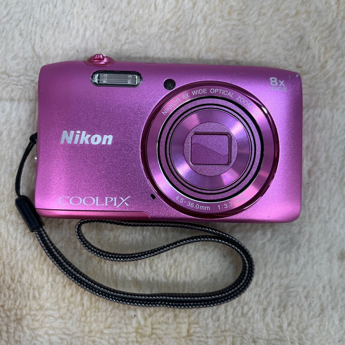 【送料込】NIKON ニコン COOLPIX S3600 クールピクス コンパクトデジタルカメラ デジカメ ジャンク品？の画像1