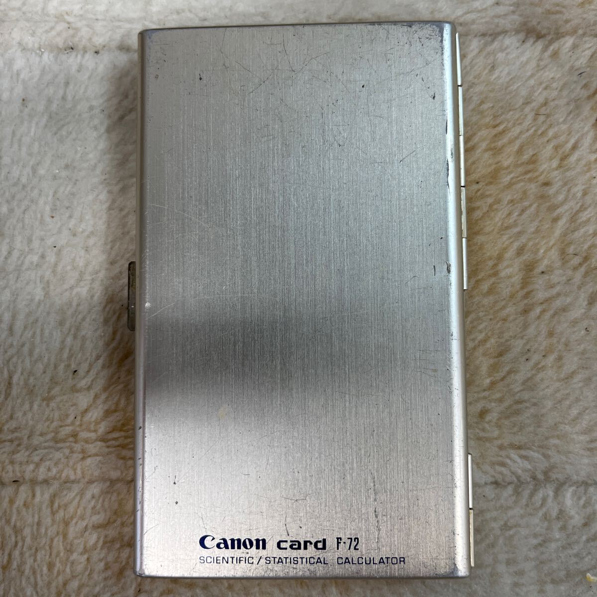 1円〜【送料込】希少Canon キャノンカード F-72 電卓の画像4