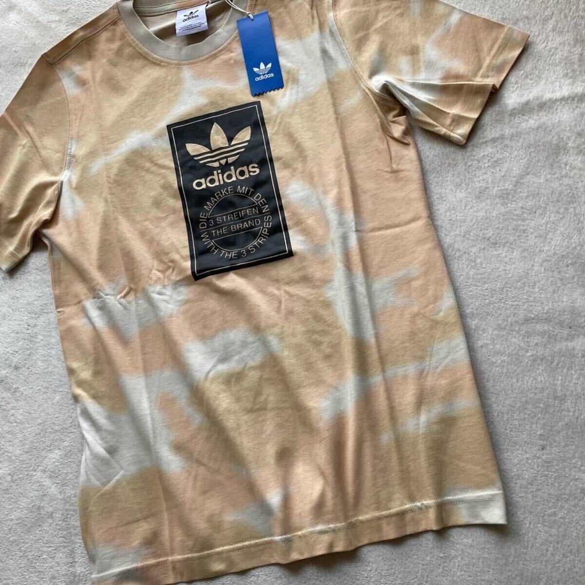 格安送料 Lサイズ 新品 adidas originals アディダス オリジナルス Tシャツ 半袖 スポーツウェア 迷彩 カモ コットン シャツ ロゴ GN1864_画像4