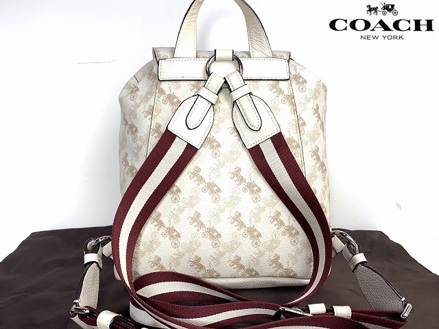 美品 送料無料 コーチ COACH ホース アンド キャリッジ リュック 美品 送料無料 コーチ COACH ホース アンド キャリッジ リュック
