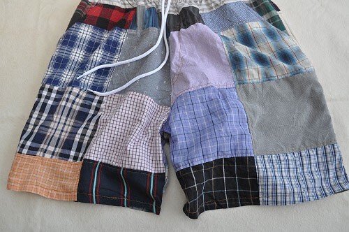 Crazy Pattern Shorts クレイジーパターンショーツ　フリーサイズ　24-4P-06　リメイク　アップサイクル_画像7