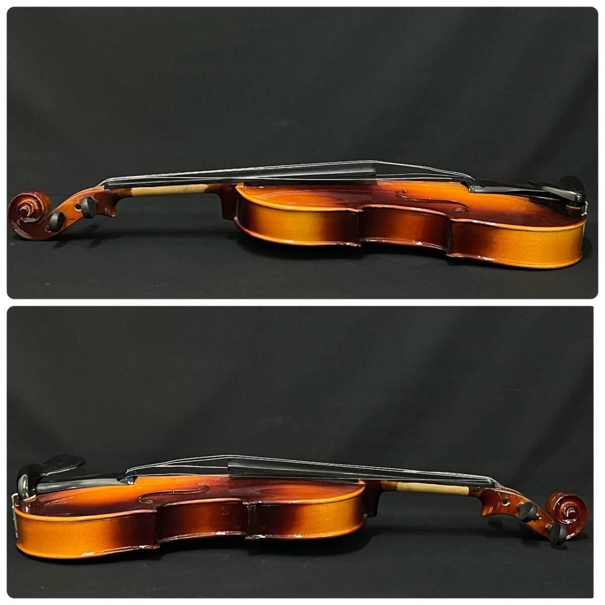 BCg311I 120 Bestler ベスラー ヴァイオリン 上海 中国 茶色 ハードケース 弓 あご当て 付 バイオリン 弦楽器 楽器 Shanghaiの画像5