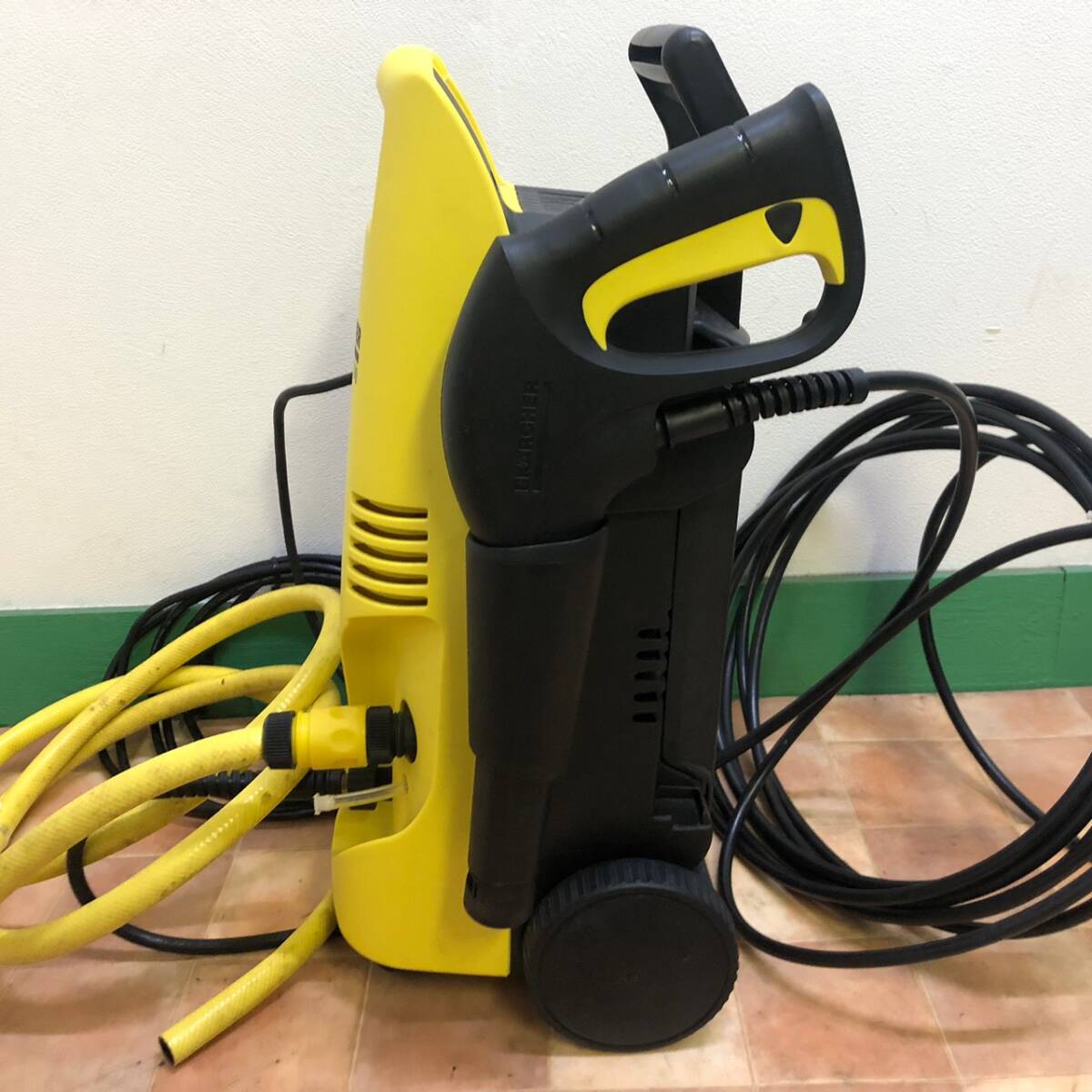 BDm056I 140 KARCHER K2.99M ケルヒャー 60Hz 西日本用 家庭用 高圧洗浄機 延長ホース ノズル付き 掃除機 家電の画像3