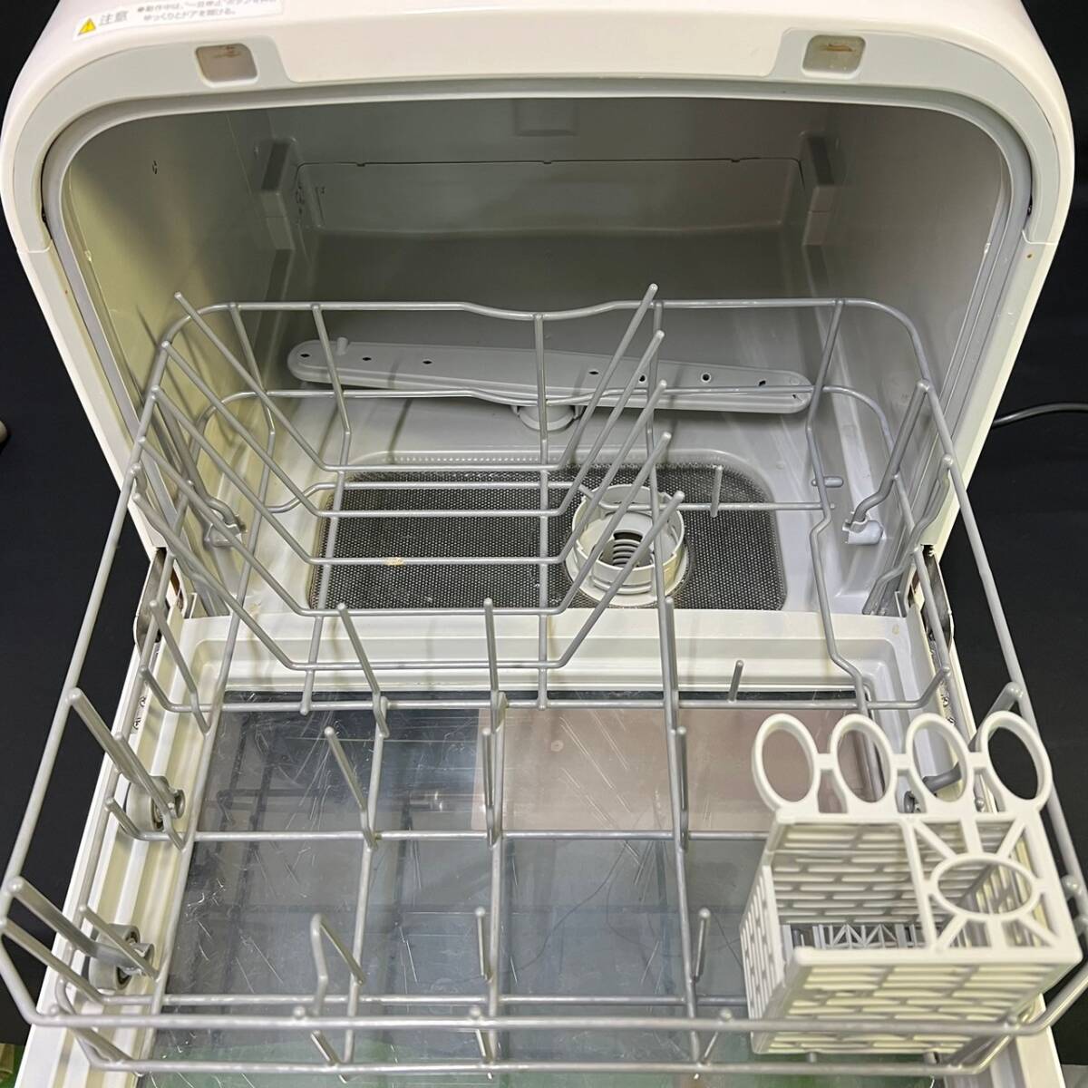 BDg133R エスケイジャパン SDW-J5L jaime ジェイム 食器洗い乾燥機 タンク式 ホワイト 食洗機 2018年製 キッチン家電 S109492 SKジャパンの画像3
