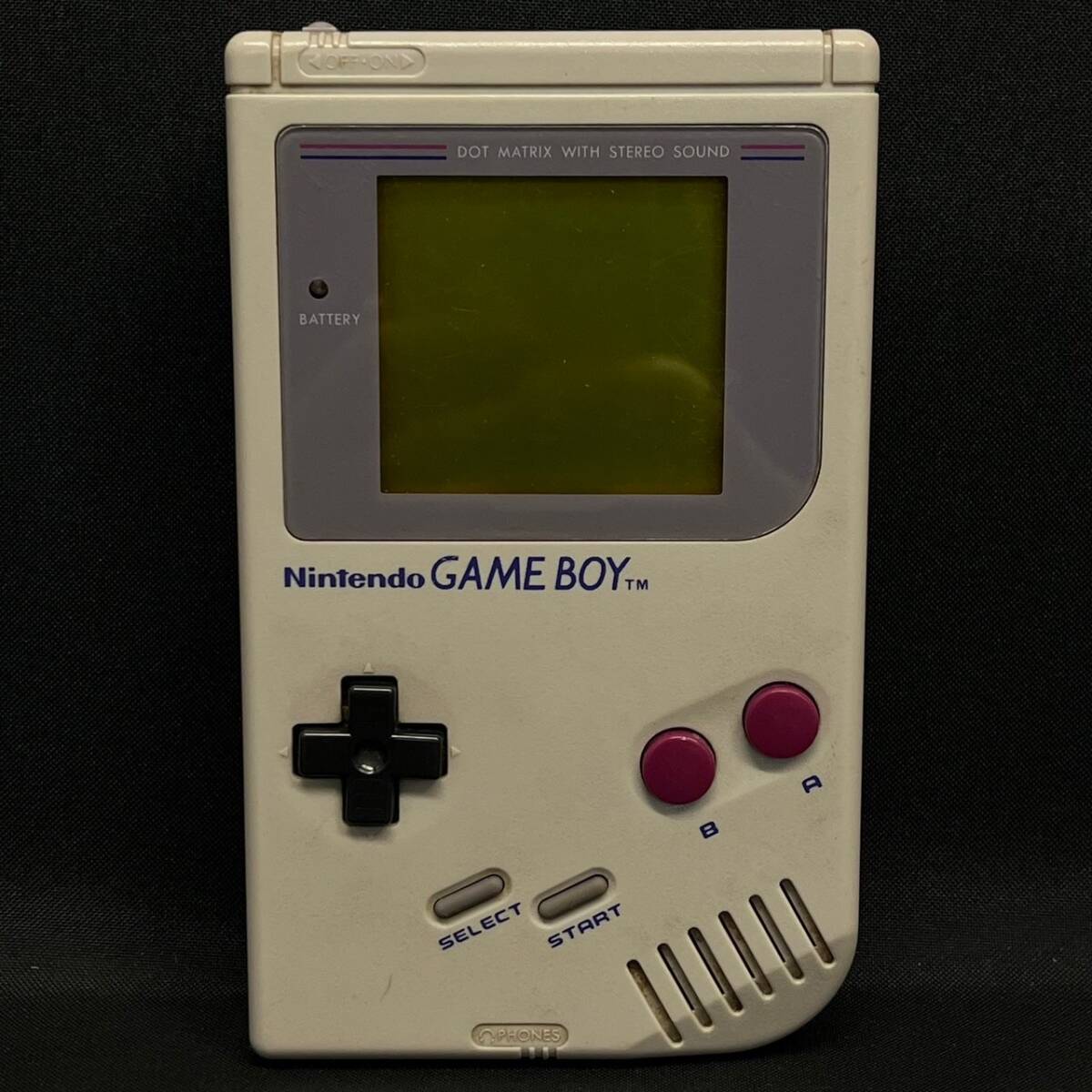 BDd137R 読込◯ Nintendo 初代 GAME BOY DMG-01 本体 ゲームボーイ たまごっち2 ゲームソフト 任天堂 セット まとめ_画像3