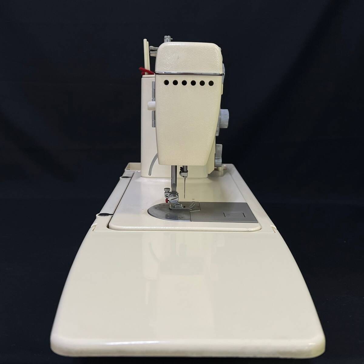 BDg177R 120 JANOME EXCEL MODEL 811 ジャノメ エクセル ミシン フットペダル付 ハンドクラフト 手芸 裁縫 の画像4