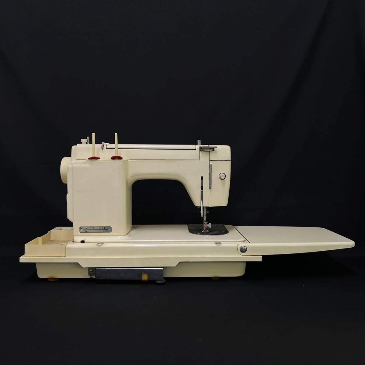 BDg177R 120 JANOME EXCEL MODEL 811 ジャノメ エクセル ミシン フットペダル付 ハンドクラフト 手芸 裁縫 の画像2